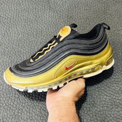 Nike Air Max 97 'Black Metallic Gold' 2018 (Sz 7.5M/9W)