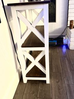 Maple breakfast bar/ shelves Hand crafted hand made