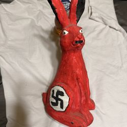 Nazi  Rabbit Statue