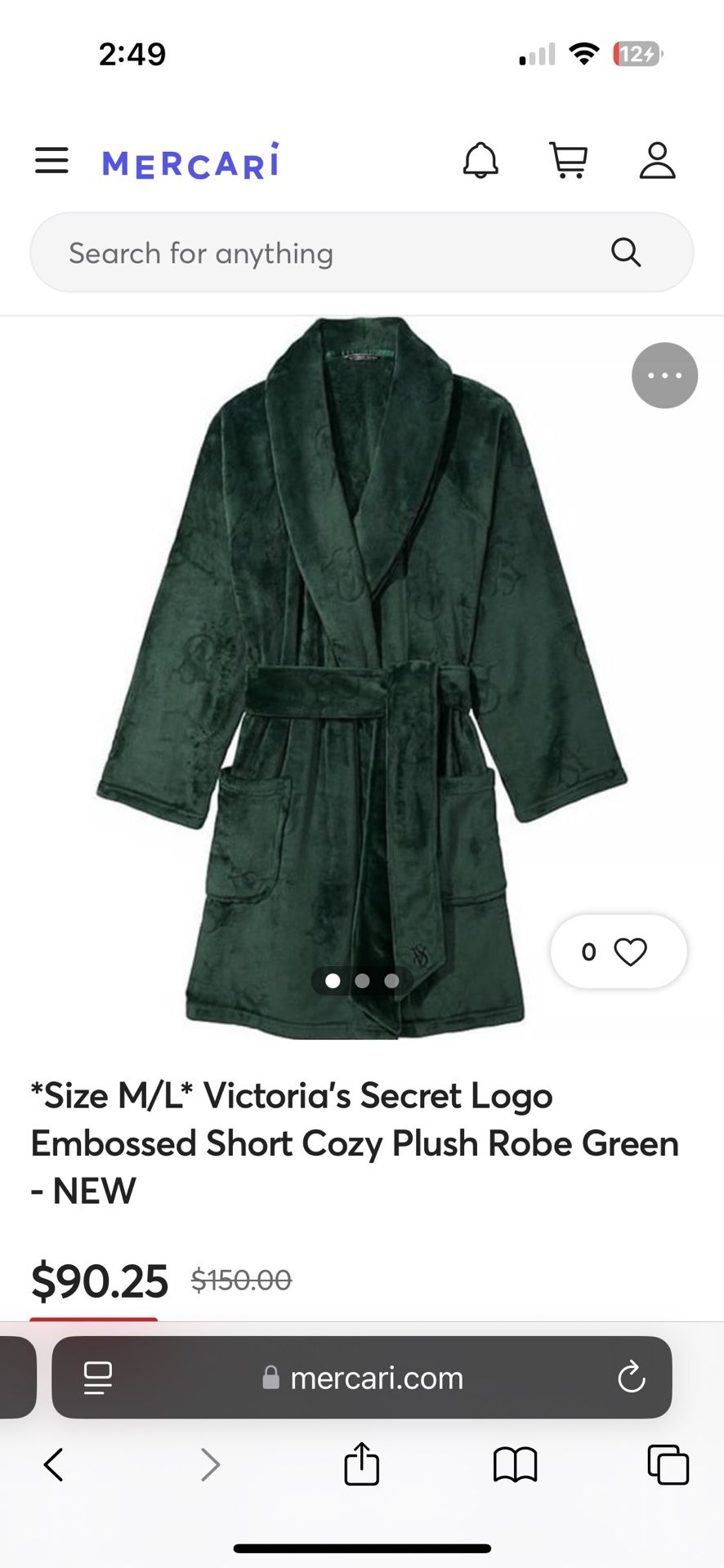 M/L - Victoria’s secret Plush Robe