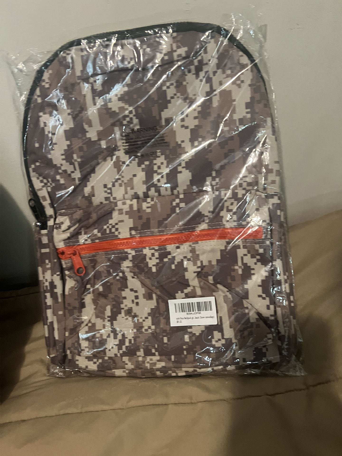 Camo Medium Backpack 