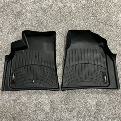WEATHERTECH ‘GMC Arcadia’ Black Front Floor Mats (2011-2017)