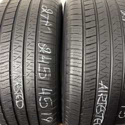 2 Tires 245 45 19 Pirelli P Zero All Season Plus High Tread