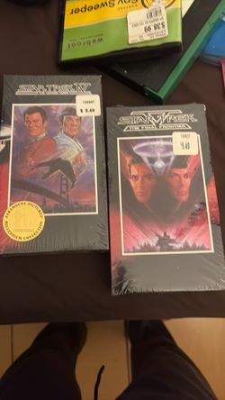 Star trek 4 and 5 , the final frontier,and the voyage