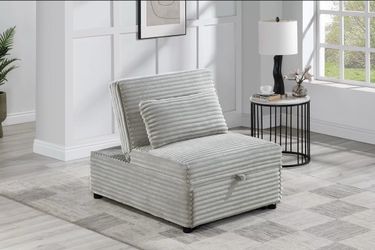 Convertible Sofa  sleeper Sofa chair w: pull- out Bed