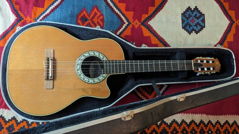 Ovation Acoustic Electric Guitar - $325 OBO