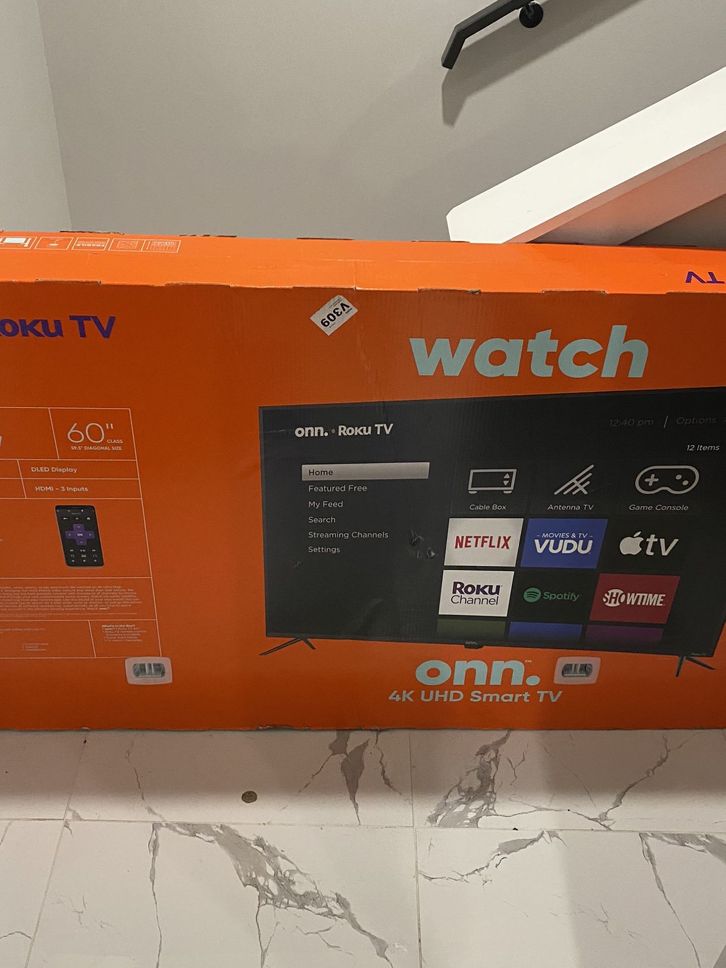 Onn Tv 60 Inch Smart New