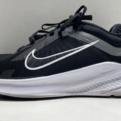 Nike Quest 5 Men's Running Shoes Black/White, Size 11, 