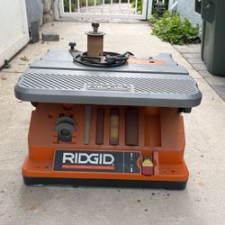 Ridgid Oscillating Edge Belt Spindle Sander for Sale in Riverside