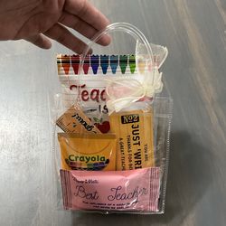 Teacher Appreciation Treat Bag 🍎✏️ – $15 each