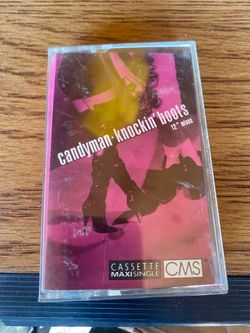 Candyman "Knockin Boots" Cassette Tape Maxi-single, (1990)