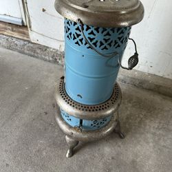 Blue Perfection Kerosene Cabin Heater Original Enamel Blue