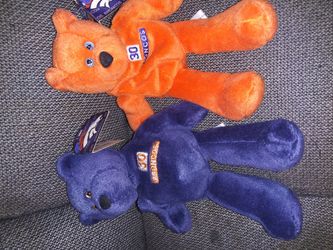 1998 Limited Treasures NFL Pro bears Terrell Davis Set of 2