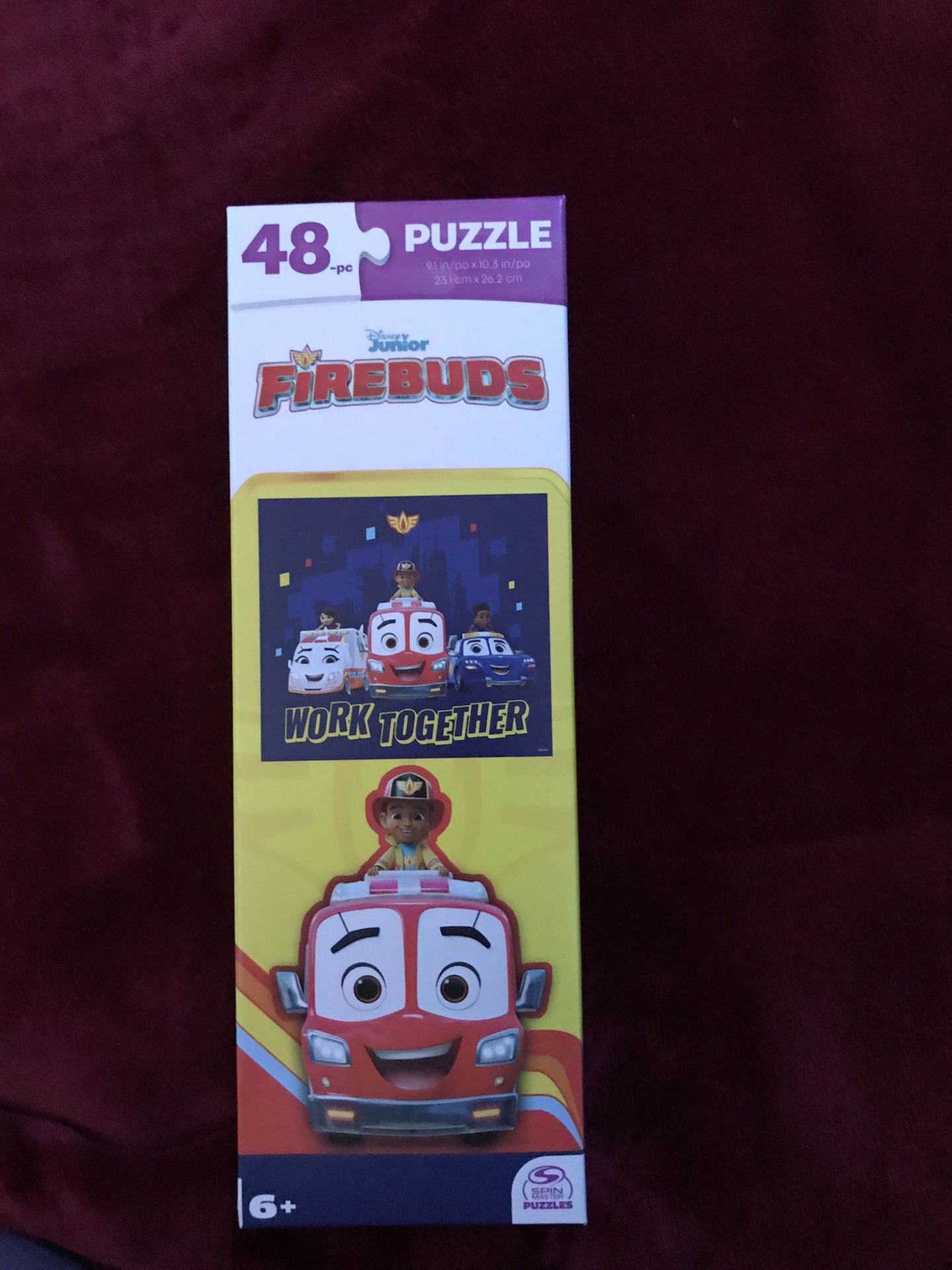 New Disney Junior 48 Piece Firebuds Puzzle 