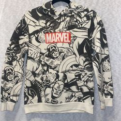 Marvel Hero’s Boys Size 14 Hoodie Comic