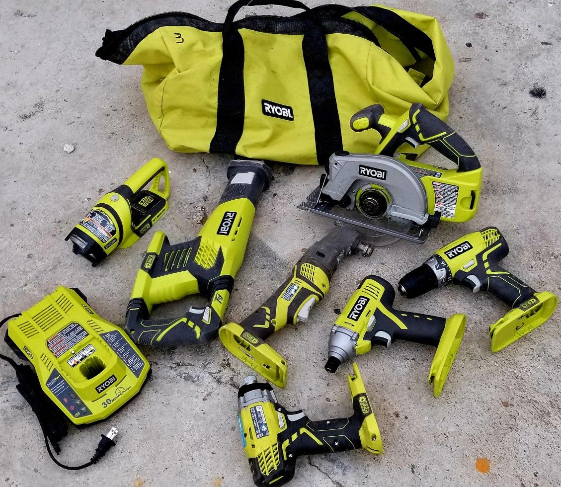 RYOBI tool set #3