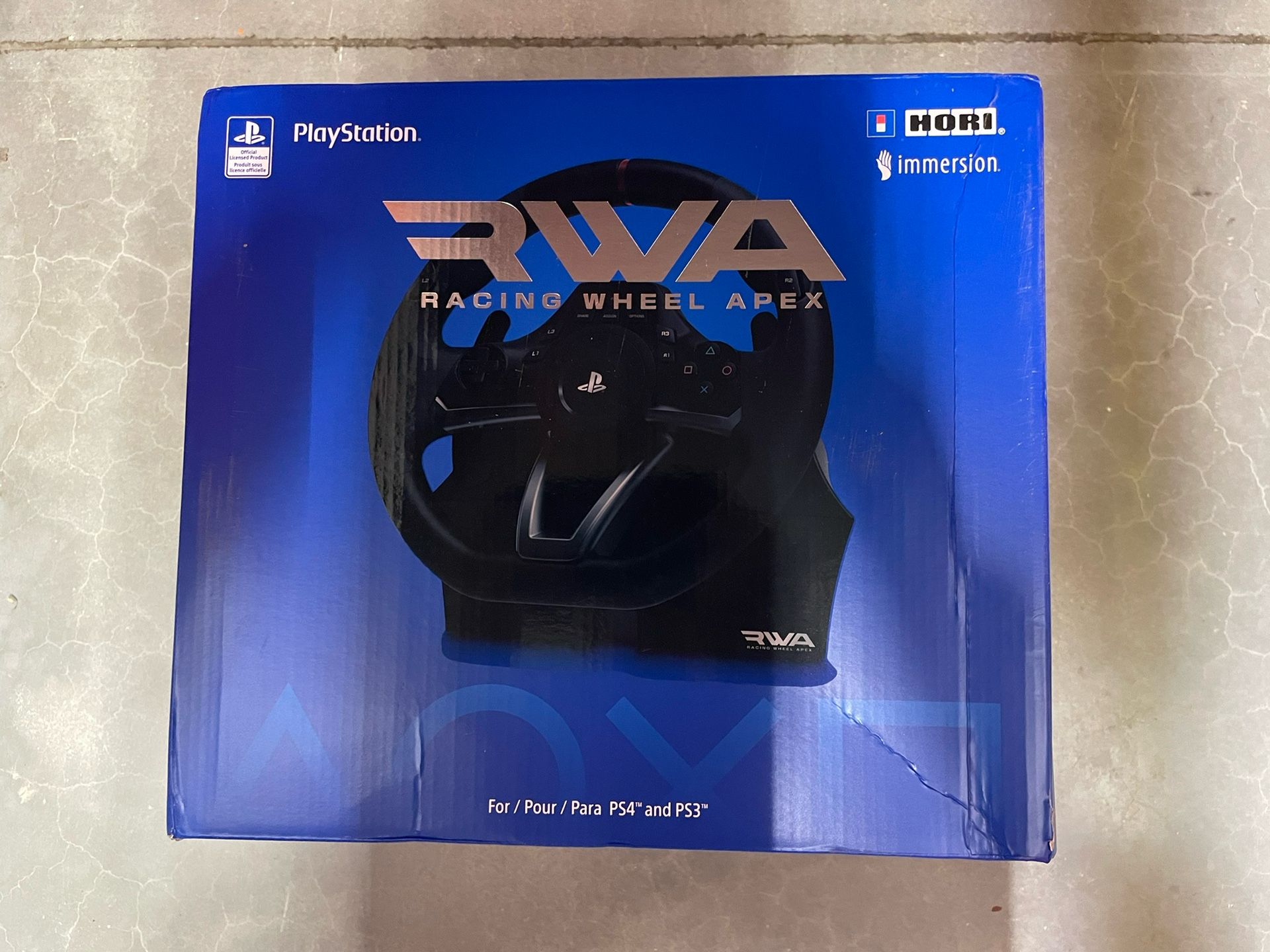 Racing Wheel Apex for Ps3-Ps4 Hori Immersion