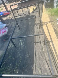 metal bed frame