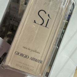SI By GIORGIO ARMANI for Women 1.7 oz EDP Spray SEALED BOX Long Lasting Intense