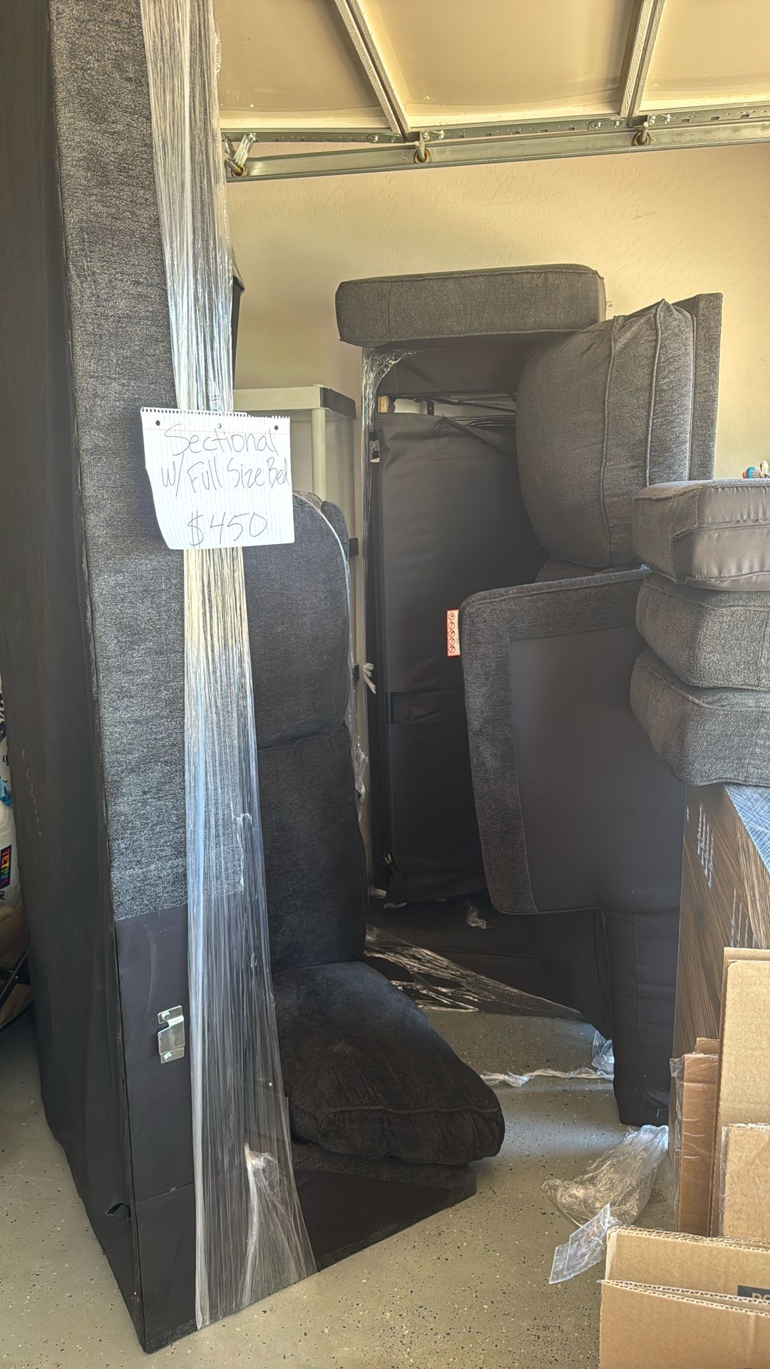 Sectional With Pull Out Bed