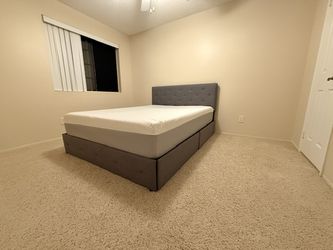 12" Queen Green Tea Essential Memory Foam Mattress