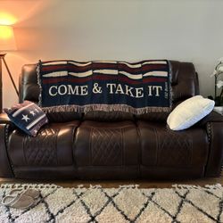 Leather Couch