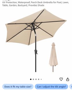 Umbrella  9 ft new $40