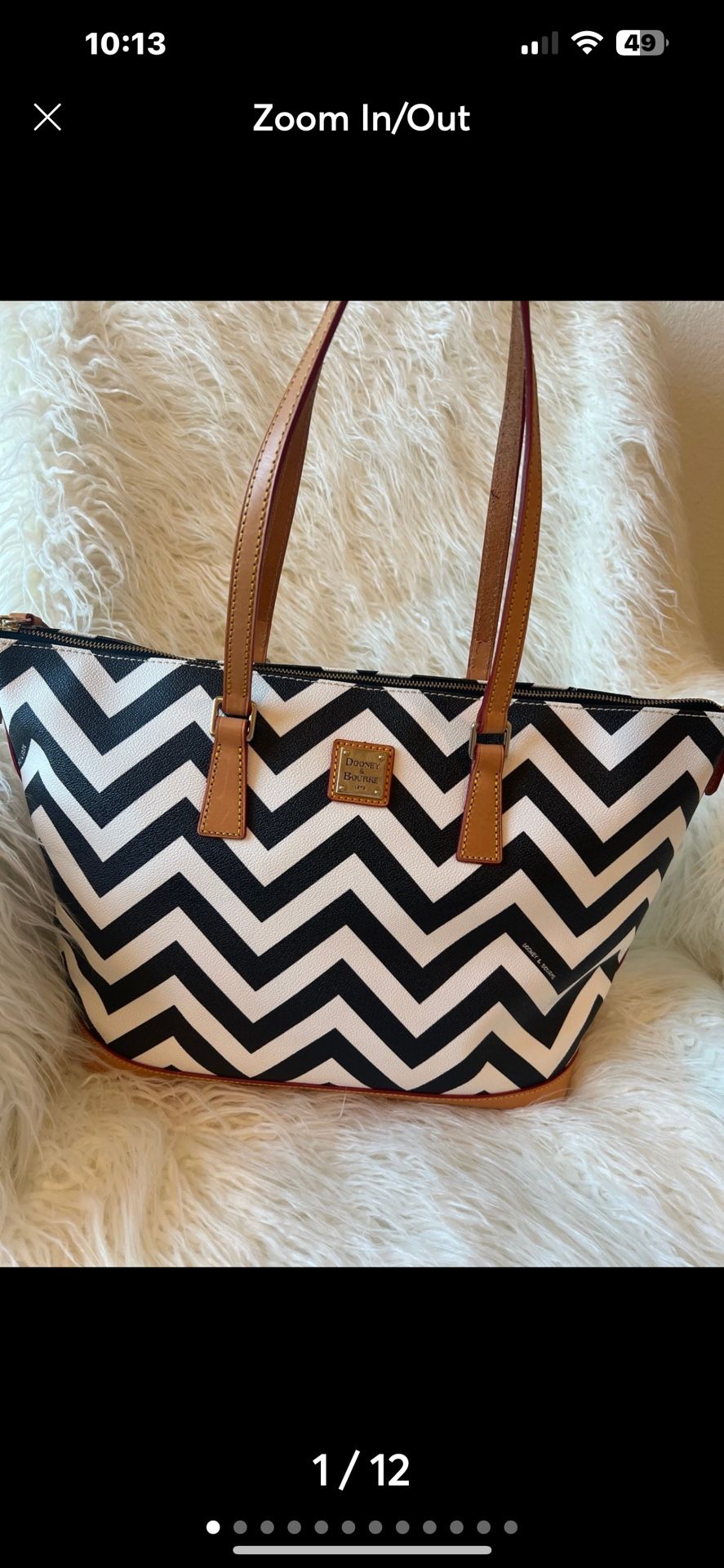Dooney & Bourke Chevron Tote