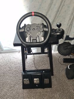 Racing Steering Wheel with Shifter