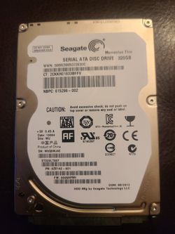 Seagate 320GB Hard Drive 2.5"