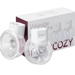 Momcozy Hands-Free Breast Pump S12 Pro, Wearable & Portable Pump with Soft DoubleFit Flange, 3 Modes | 9 Levels Double Electric Pump, Smart Display, 2