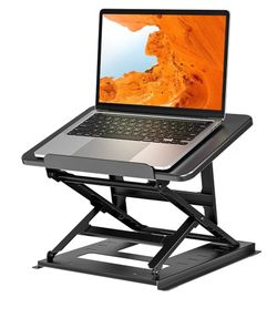 Adjustable Laptop Stand - standing desk without having one!