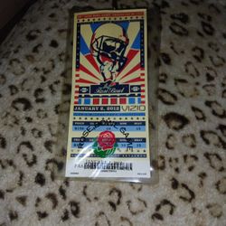 Rose Bowl Ticket 2012