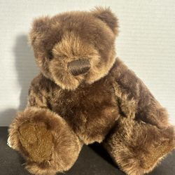Chelsea Teddy Bear Co Knuckles Dark Brown 10" Plush Stuffed Animal