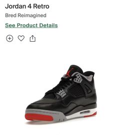 Jordan 4s Bred Reimagined