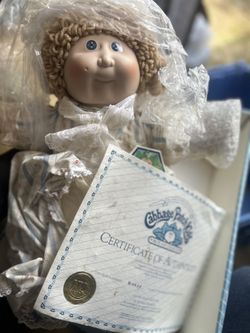 Porcelain Statue Of Liberty Cabbage Patch Doll