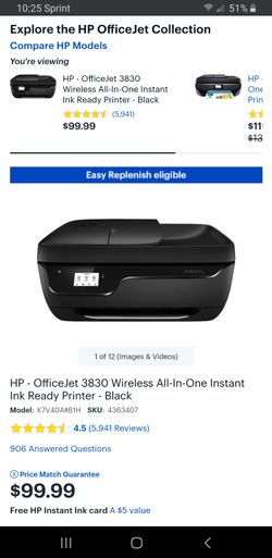 HP OfficeJet All-In-One Printer