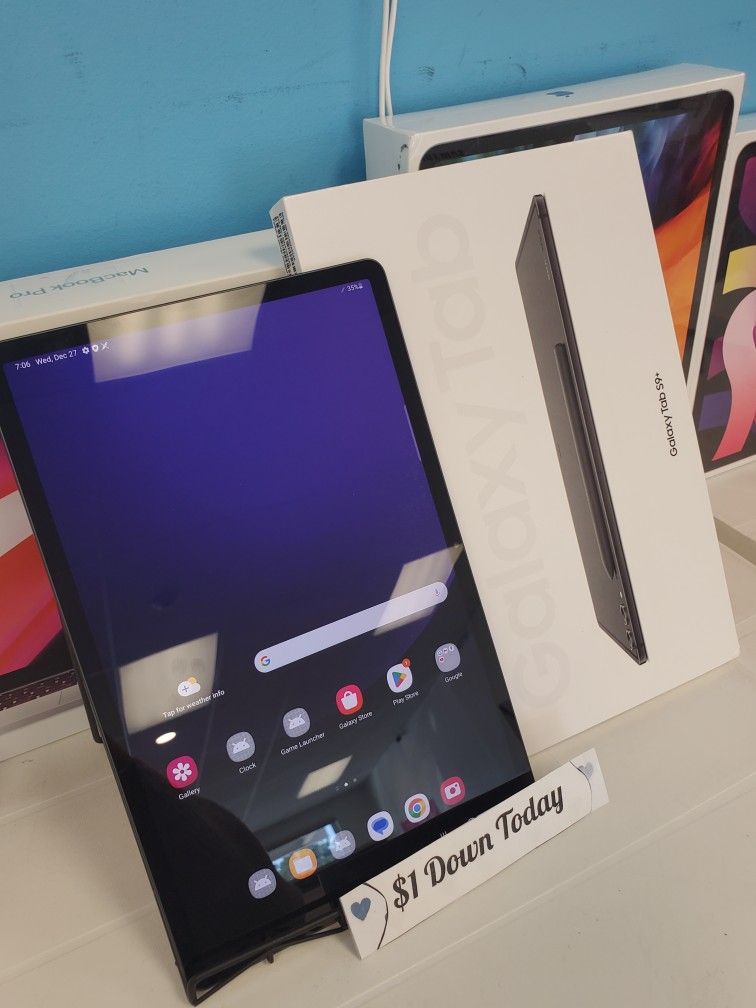 Samsung Galaxy Tablet S9 Plus - $1 DOWN TODAY, NO CREDIT NEEDED
