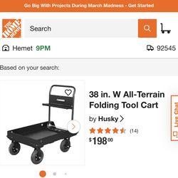 Folding tool cart(Husky)