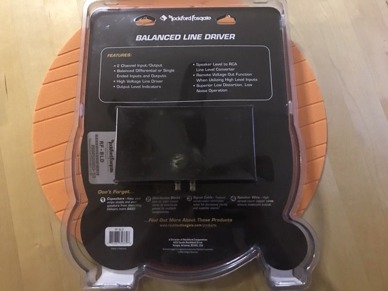 Rockford Fosgate RF-BLD Linedriver