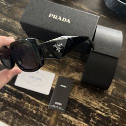 Black Luxury Polygonal Sunglasses