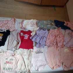Baby Girl Clothes Newborn - 0-3