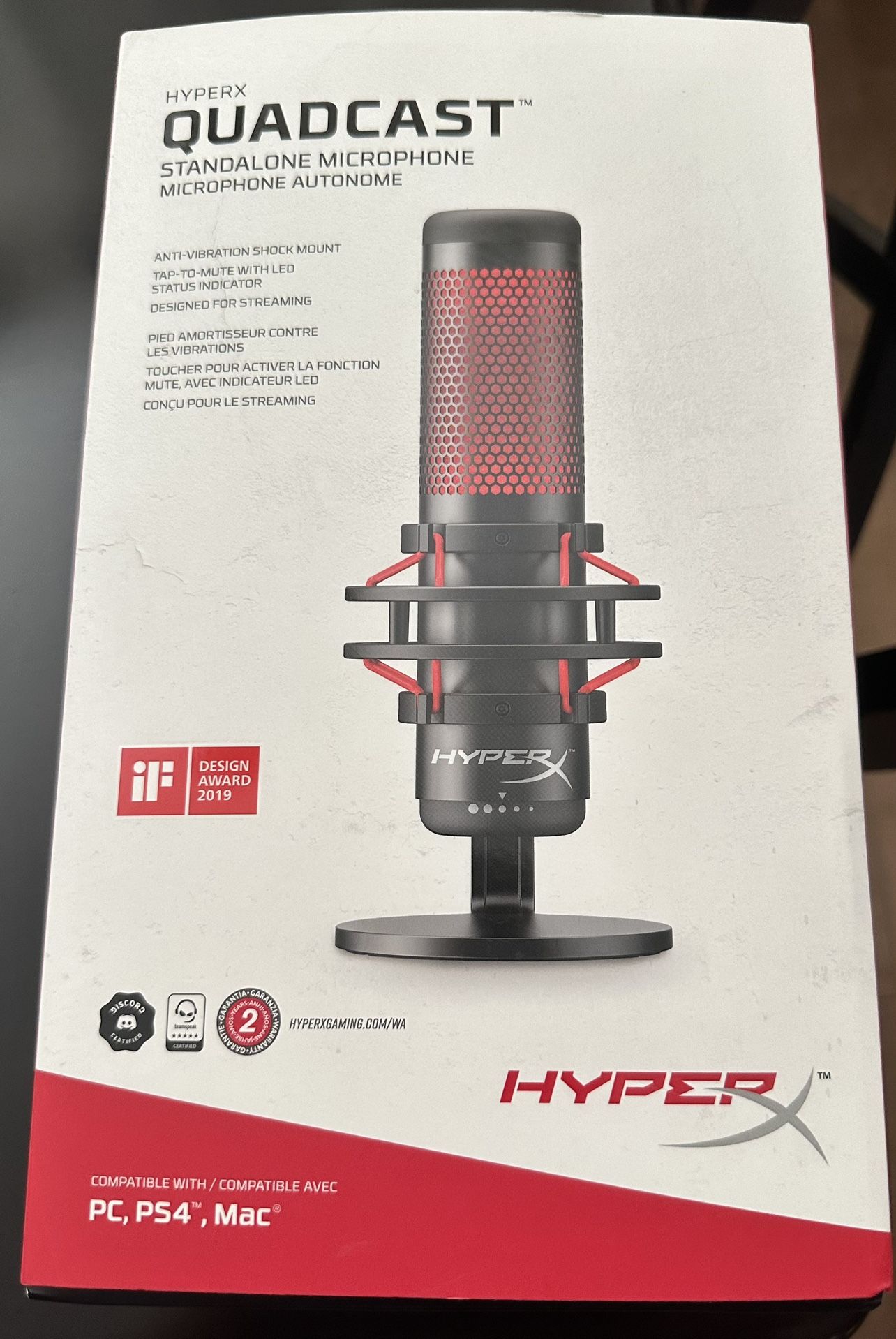 Microphone Hyper X Quadcast