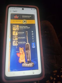 Bissell Crosswave Edge Cordless Vacuum and Mop Combo! New!