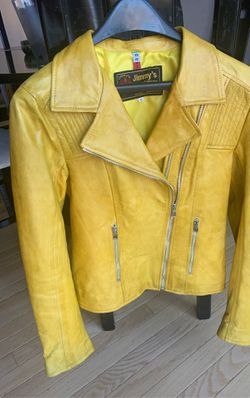 New Leather motorcycle jacket, S