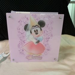 DISNEY STUDIO COLLECTION LAMP FEATURING MINNIE MOUSE