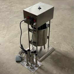 Rovsun 15lbs Commercial Electric Sausage Stuffer w/ 5 Stuffing Tubes