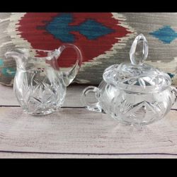 Glass Pitcher and Sugar Vessel
Pitcher 