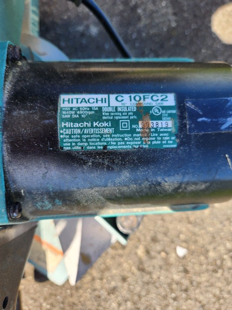 Hitachi Compound Saw