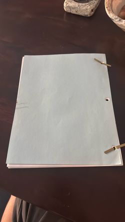 Original Will and Grace play script
